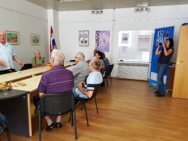 HSUIR, Otvorenje izložbe