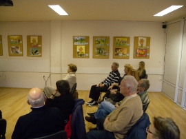 Otvorenje izložbe - crtanje i slikanje