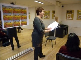 Otvorenje izložbe - crtanje i slikanje