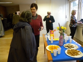 Otvorenje izložbe slika, Ljiljana Smontara