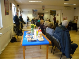 Otvorenje izložbe slika, Ljiljana Smontara