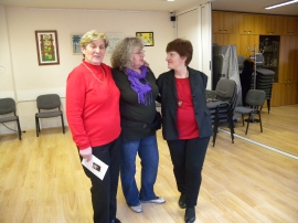 Otvorenje izložbe slika, Marija Glavičić Počuč