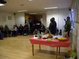 Otvorenje izložbe slika, Marija Glavičić Počuč