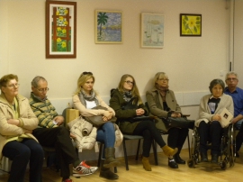 Otvorenje izložbe slika, Marija Glavičić Počuč