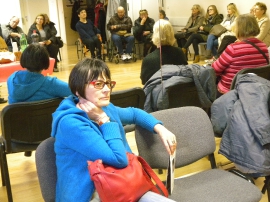 Otvorenje izložbe slika, Marija Glavičić Počuč