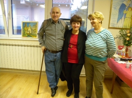 Otvorenje izložbe slika, Marija Glavičić Počuč