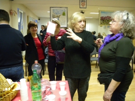 Otvorenje izložbe slika, Marija Glavičić Počuč