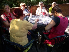 Planinarski izlet, kolovoz