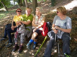 Planinarski izlet, kolovoz