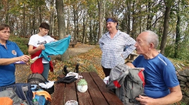 Planinarski izlet, listopad