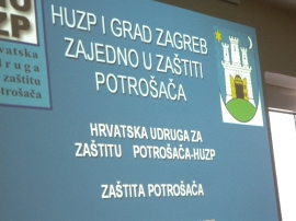 Predavanje, HR udruga za zaštitu potrošača
