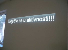 Predavanje, stimulacijske aktivnosti