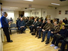 Prezentacija, Prva građanska udruga za sjajne pogrebe i posmrtnu pripomoć