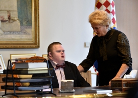 Prijem, Predsjednica RH