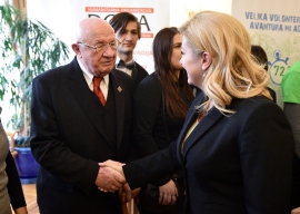 Prijem, Predsjednica RH