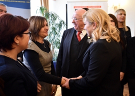 Prijem, Predsjednica RH