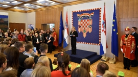 Prijem, Predsjednica RH