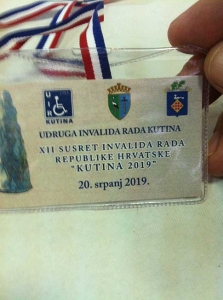 Suradnja, Udruga invalida rada Kutina 2019.
